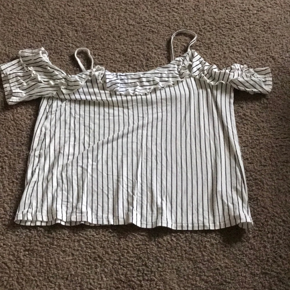 Off the shoulder tank